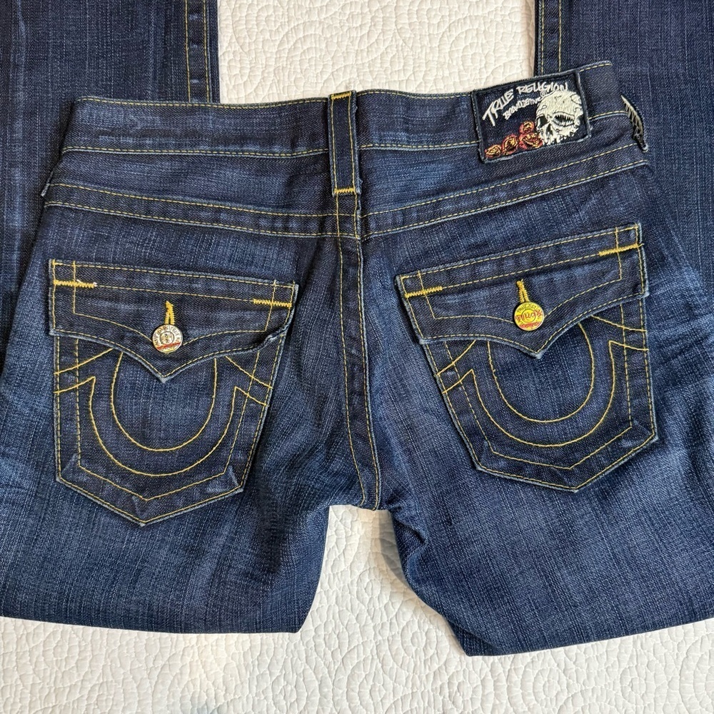 True Religion Cameron Denim western Y2K Made in the USA - Picture 10 of 14
